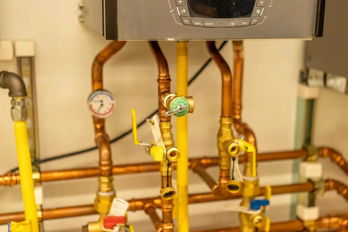 Licensed technician providing Backflow Prevention for a homeowner in St. Francis